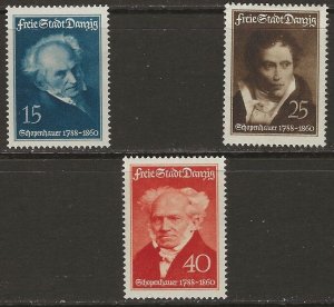 Danzig 222-224 Mint Hinged (418671) 
