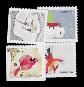 PCBstamps  US #4941-4944 ATM Sgls $1.96(4x49c)Winter Fun, MNH, (3)