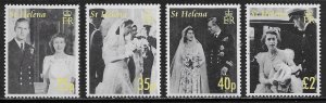 St Helena Scott #'s 917 - 920 MNH