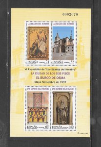 SPAIN - CLEARANCE #2897 AGE OF MAN S/S MNH