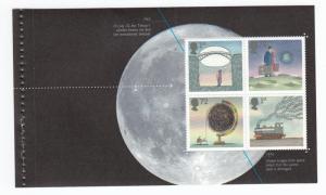 GB MNH WORLD OF INVENTION TELSTAR PRESTIGE BOOKLET PANE PO FRESH