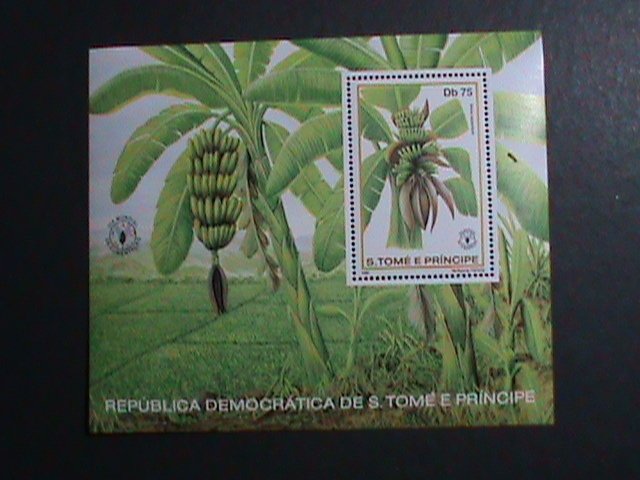 ST.THOMAS-1981 SC# 643 WORLD FOOD DAY-BANANAS  MNH S/S SHEET VF CAV.$7