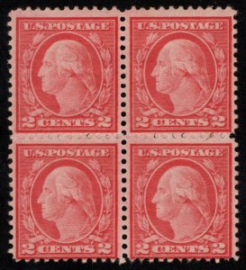 MALACK 546 Fine+ OG LH, Block, bottom NH, a rare int..MORE.. g9174