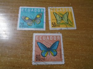Ecuador  #  711-13  used