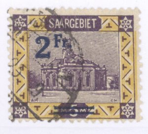 Saar, Scott #96, Used