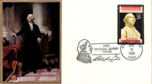 George Washington Inaugural Journey Double A Cover