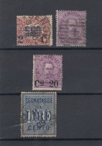 Italy Early Small Collection Cat £130 VFU JK3408