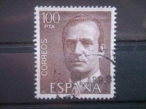 SPAIN, 1981, used 100p, King Juan Carlos I. Scott 2268