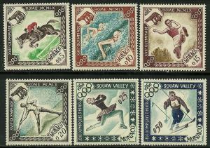 Monaco # 454-9, Mint Never Hinge