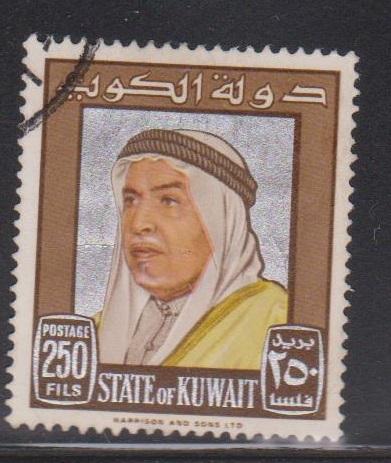 KUWAIT Scott # 242 Used - Sheik Abdullah