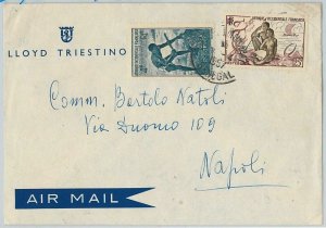 46199 - SENEGAL - POSTAL HISTORY - COVER to ITALY 1957 - AGRICULTURE fishing-