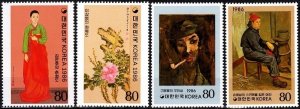 KOREA SOUTH 1986 ART: Modern Paintings, 3rd Issue, MNH Lot #2