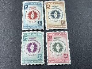 JORDAN # 348-351-MINT/NEVER HINGED---COMPLETE SET --1958