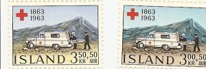 Iceland B17-18 MNH