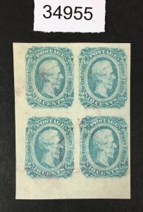 US STAMPS CSA # 12 UNUSED NO GUM BLOCK LOT #34955