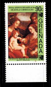 GRENADA Scott 1226 MNH** Correggio  stamp