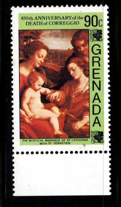 GRENADA Scott 1226 MNH** Correggio  stamp