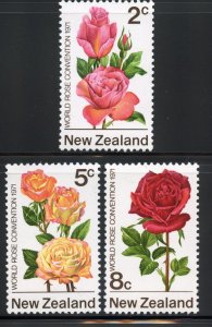 New Zealand # 484-6, Mint Hinge  Remain.