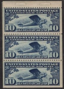 USA SC #C10a MNH BP 1927 10c Lindbergh CV $115.00