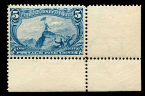 momen: US Stamps #288 Mint OG NH PSE Graded VF/XF-85