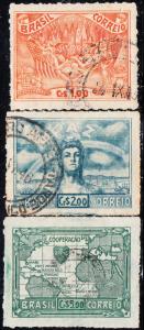 Brazil #628-632 Used Set