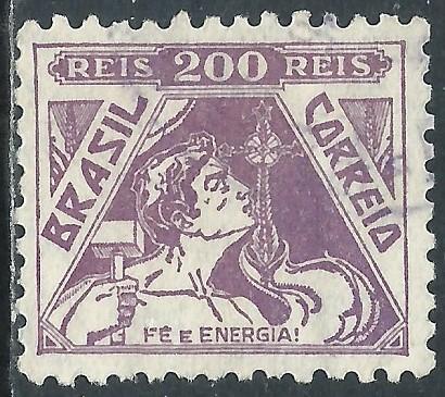 Brazil, Sc #385, 200r Used