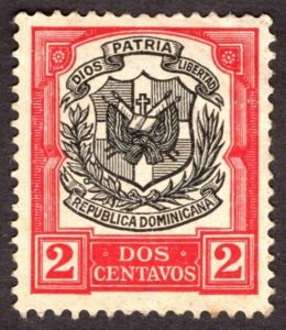 1911, Dominican Republic 2c, Used, Sc 180