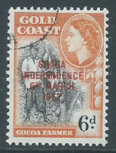 Ghana, Sc #9, 6d Used