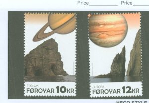 Faroe Islands #511-512  Single (Complete Set) (Space)