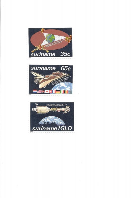 Suriname, MNH Scott # 588-590