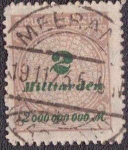 Germany 306 1923 USed
