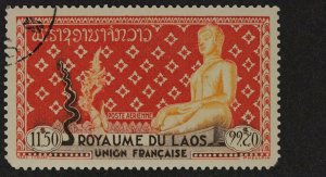 Laos Scott # C10     Buddha statues Date Issued 1952-11-18