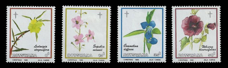 BOTSWANA #389-392, MH