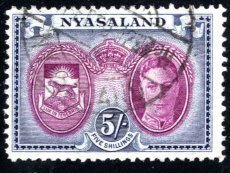 Nyasaland Protectorate #79  VF, Used  CV 6.50   ...  4630055