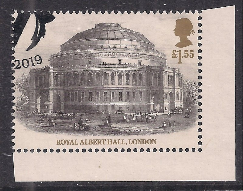 GB 2019 QE2 £1.55 Prince Albert Royal Albert Hall Ex Fdc M/S 4225 SG 4229 ( D130