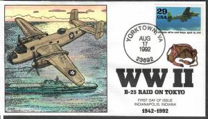 US Collins FDC SC#2697 a-j WWII 