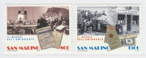 1998 San Marino Museum of the Emigrant MNH** Full Set A19P14F701-