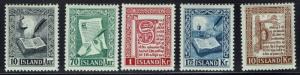 Iceland SC# 278-282, Mint Hinged  -  Lot 030916