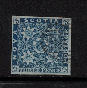 Nova Scotia #3 Very Fine Used