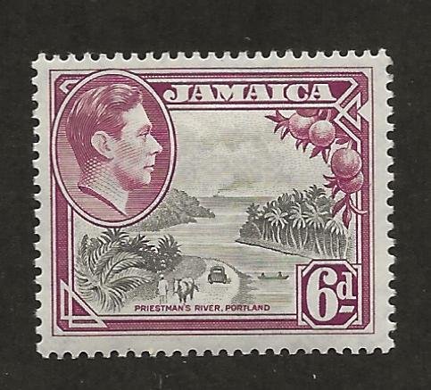 JAMAICA SC# 123  FVF/MNH