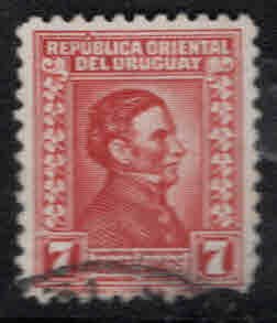 Uruguay Scott 358 Used  Artigas stamp