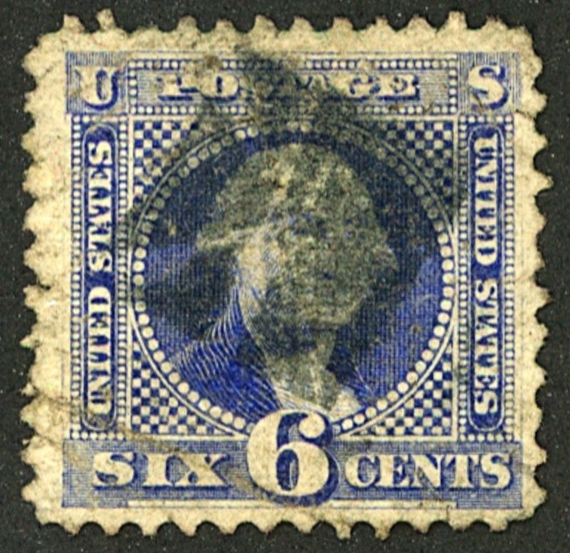 U.S. #115 USED CREASES SML TEAR