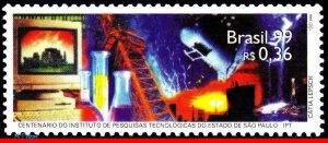 2715 BRAZIL 1999 IPT, CHEMISTRY, TECHNOLOGICAL RESEARCH, SCIENCE, MI# 2944, MNH