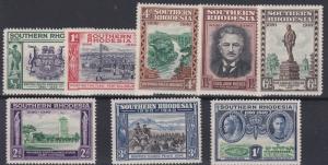 SOUTHERN RHODESIA  1940  S G 53 - 60  SET OF 8   MH