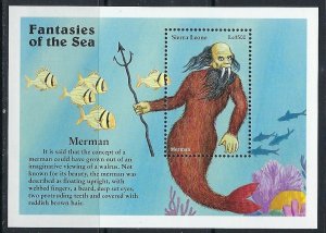 Sierra Leone 1962 MNH 1996 Merman (ak4118)