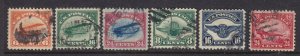 C1 - C6 used Set VF neat cancels with nice color cv $ 175 ! see pic !