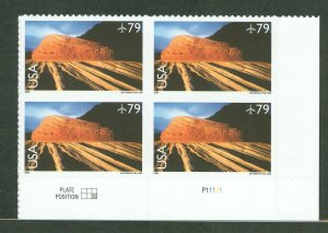 United States #C146 Mint (NH) Plate Block (Landscapes)