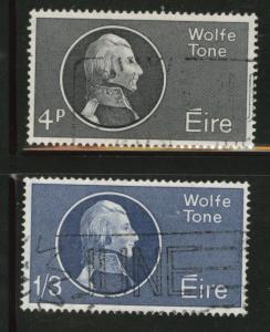 Ireland Scott 192-3 used 1964 Wolfe Tone set  CV$6