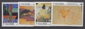 French Polynesia, Scott 629-632, MNH
