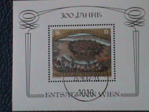 AUSTRIA-1987-300TH ANNIVERSARY OF OLD CITY-VON WUEN- CTO S/S VF-LAST ONE